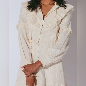 Cleobella Cream Mini Dress